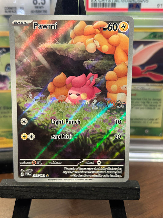 Pawmi IR 226/091 Paldean Fates Pokémon Card - English