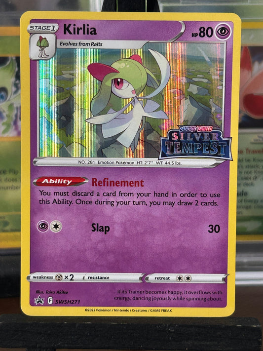 Kirlia Black Star Promo SWSH271 Silver Tempest Pokémon Card - English