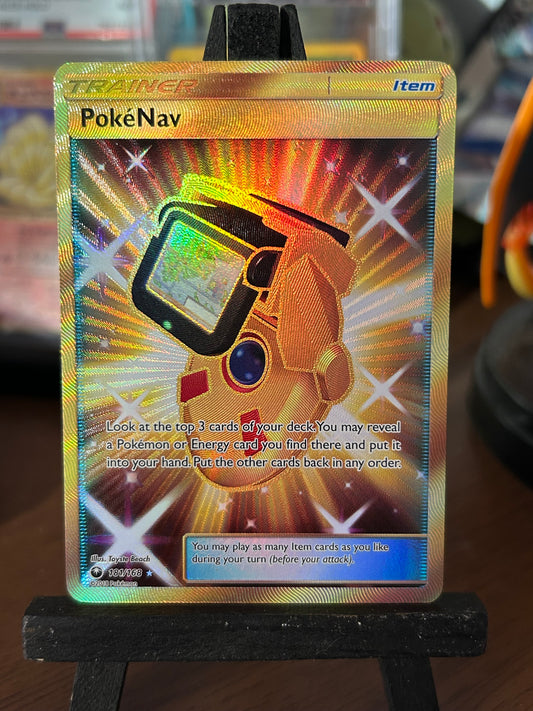 PokeNav Gold 181/168 Celestial Storm Pokémon Card - English
