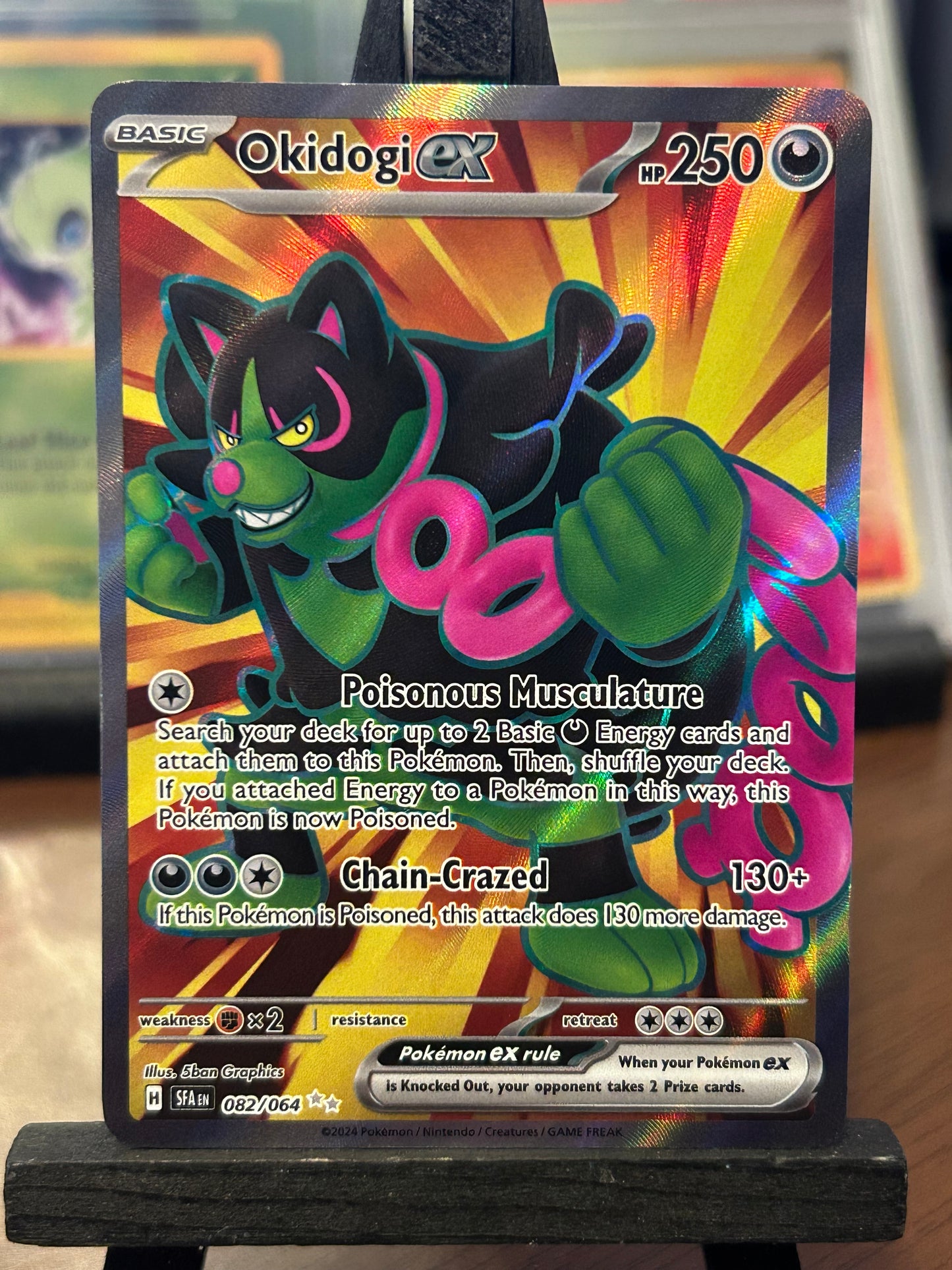 Okidogi Full Art 082/064 Shrouded Fable Pokémon Card - English