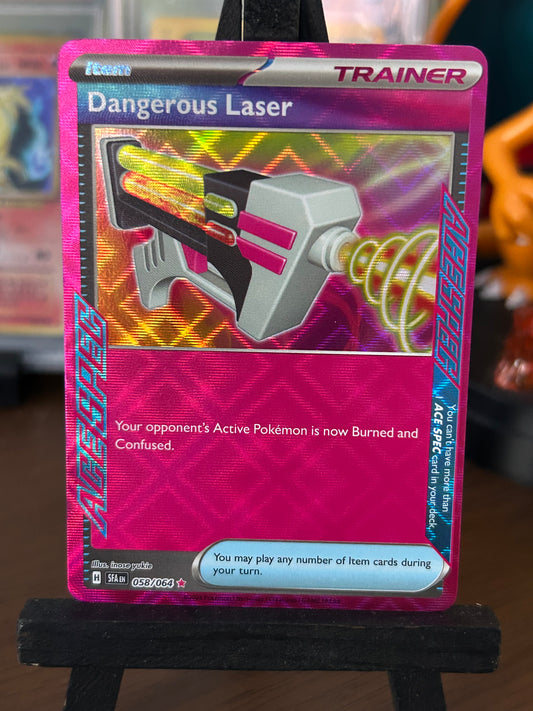 Dangerous Laser Ace Spec 058/064 Shrouded Fable Pokémon Card - English