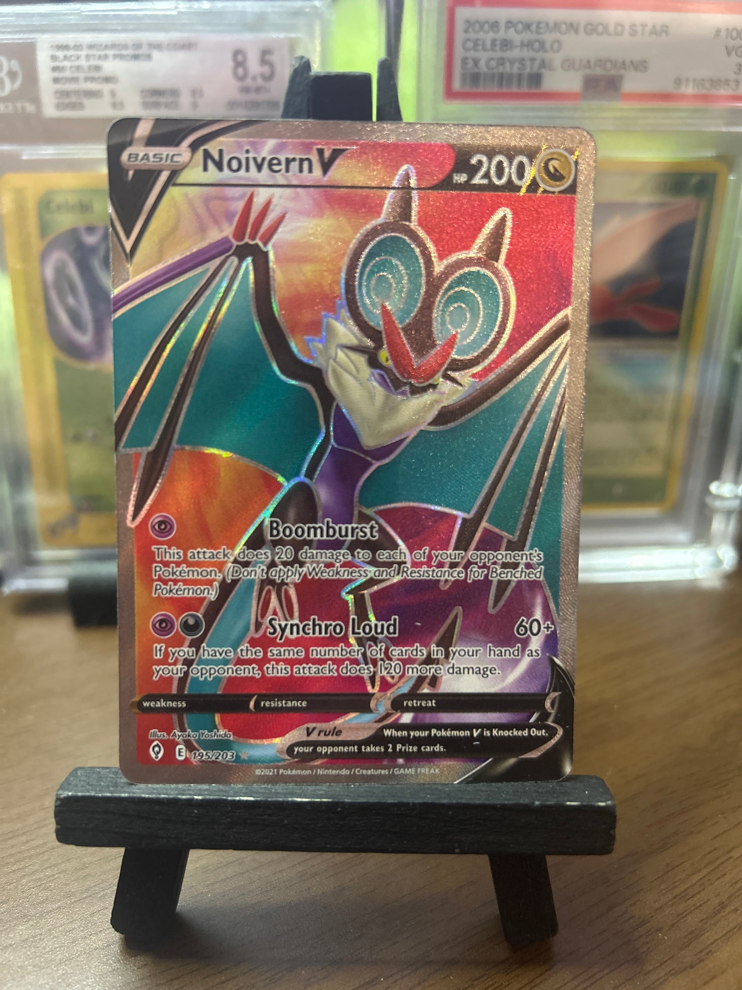 Noivern V Full Art 195/203 Evolving Skies Pokémon Card - English