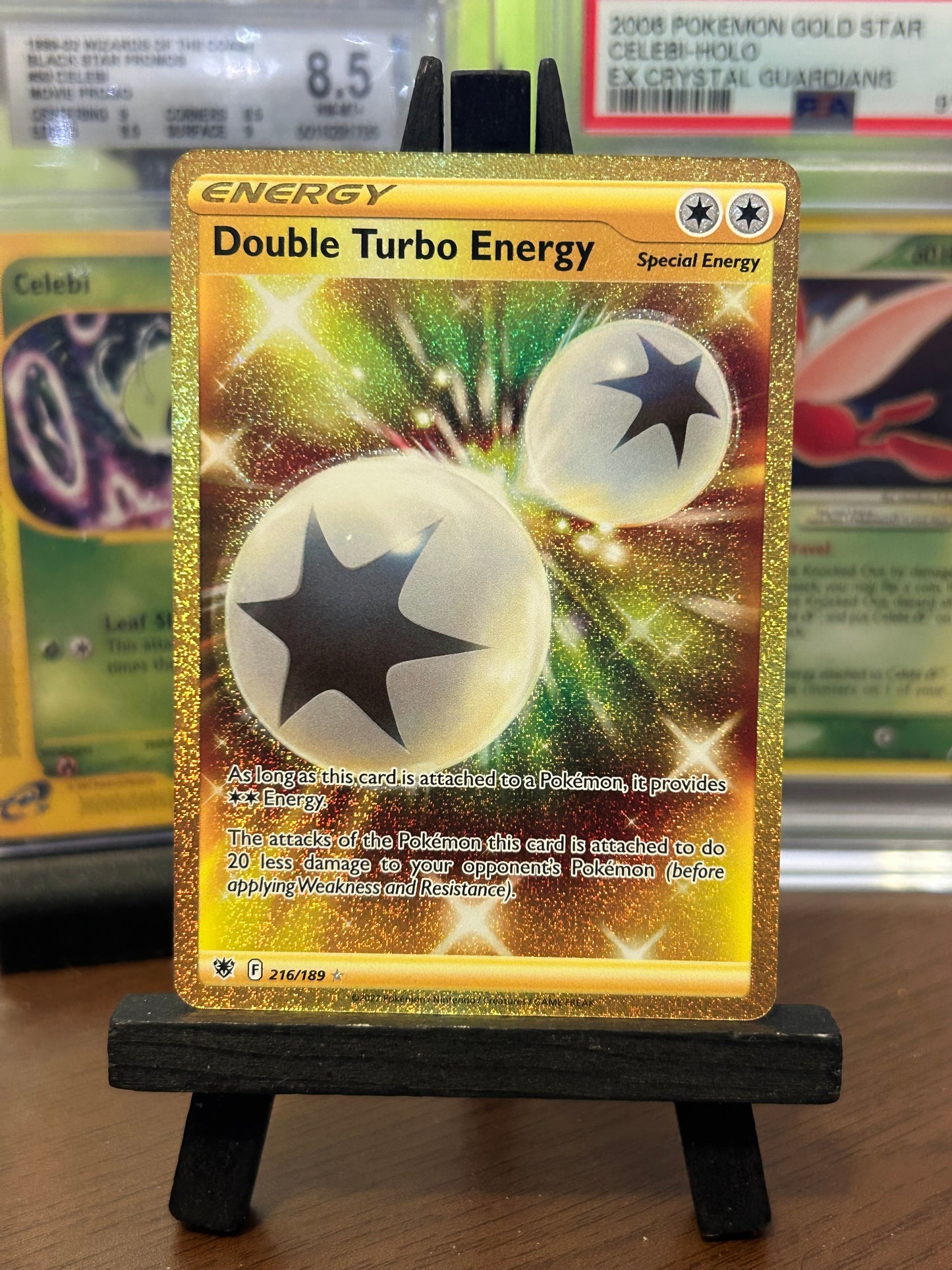 Double Turbo Energy Gold 216/189 Astral Radiance Pokémon Card - English