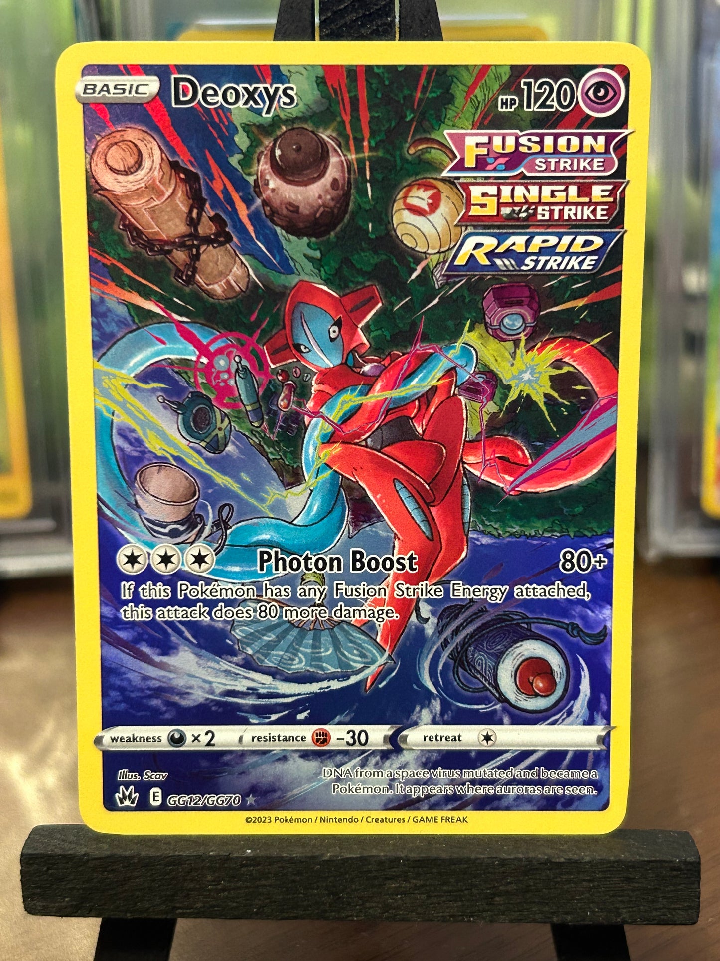 Deoxys GG12/GG70 Crown Zenith Pokémon Card - English