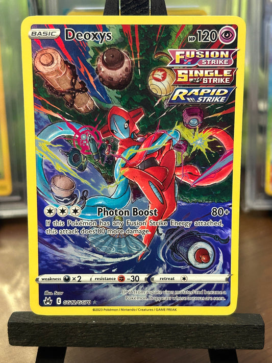 Deoxys GG12/GG70 Crown Zenith Pokémon Card - English