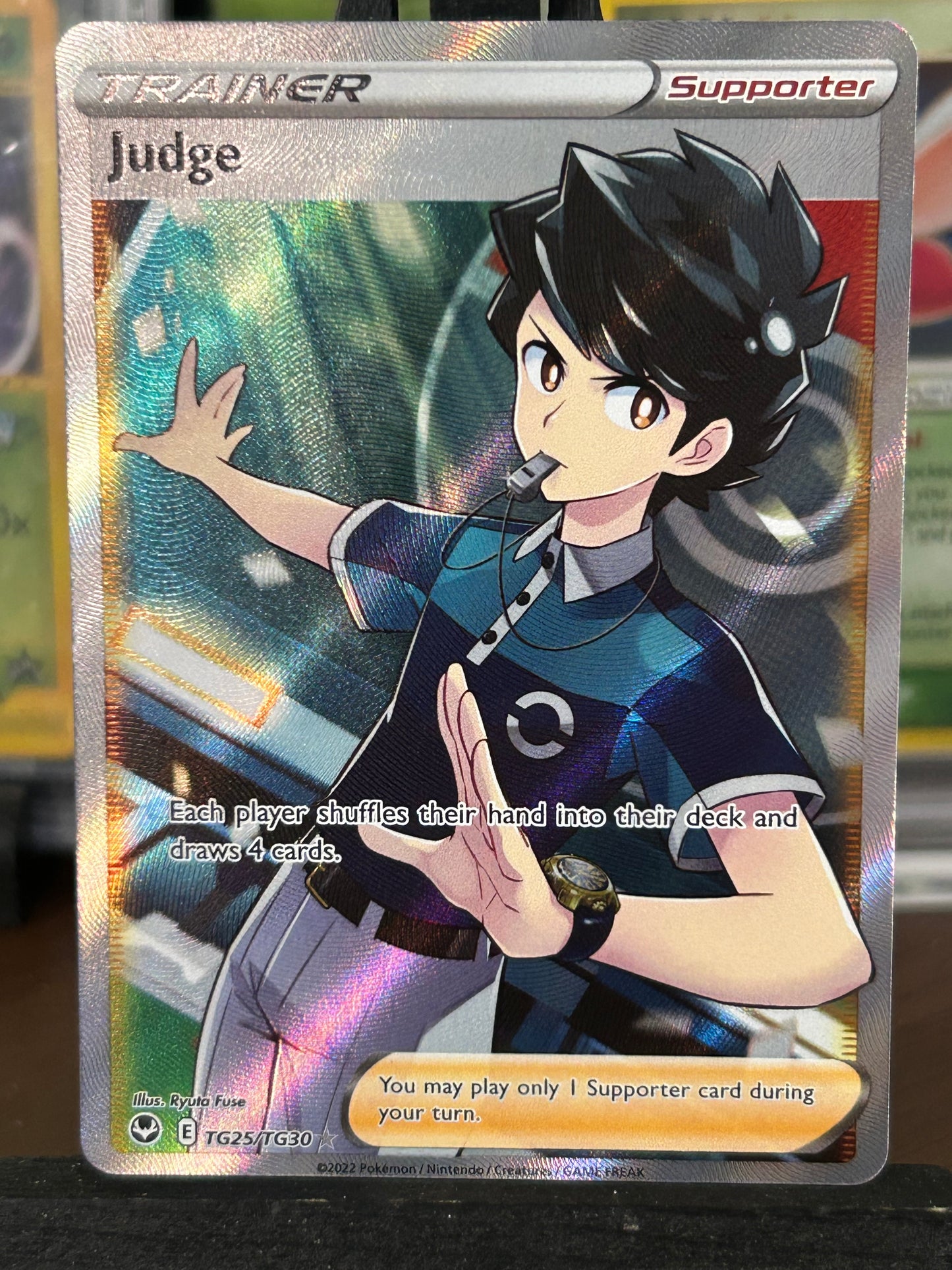 Judge TG25/TG30 Silver Tempest Pokémon Card - English