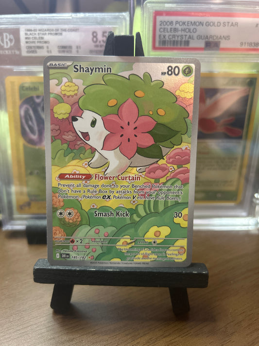 Shaymin IR 185/182 Destined Rivals Pokémon Card - English