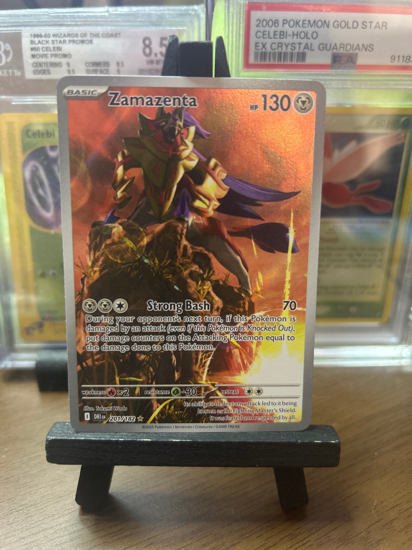 Zamazenta IR 201/182 Destined Rivals Pokémon Card - English