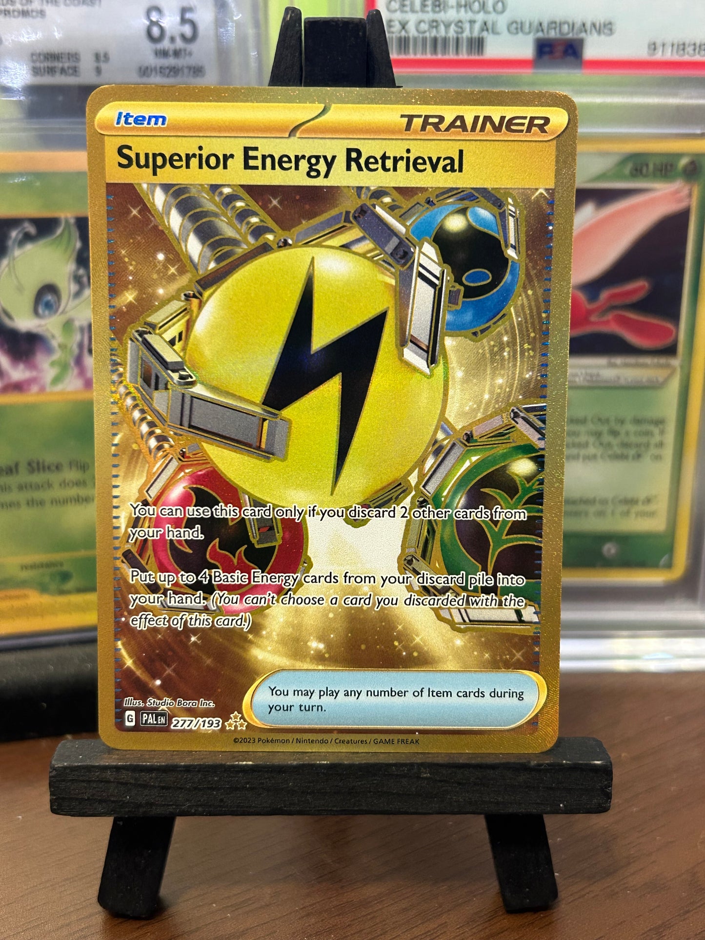 Superior Energy Retrieval Gold 277193 Paldea Evolved Pokémon Card - English