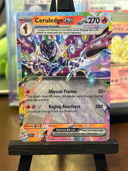 Ceruledge EX 036/191 Surging Sparks Pokémon Card - English