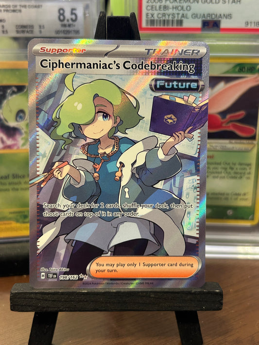 Ciphermaniac's Codebreaking 198/162 Temporal Forces Pokémon Card - English