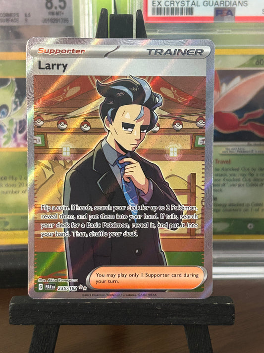 Larry Full Art 235/182 Paradox Rift Pokémon Card - English