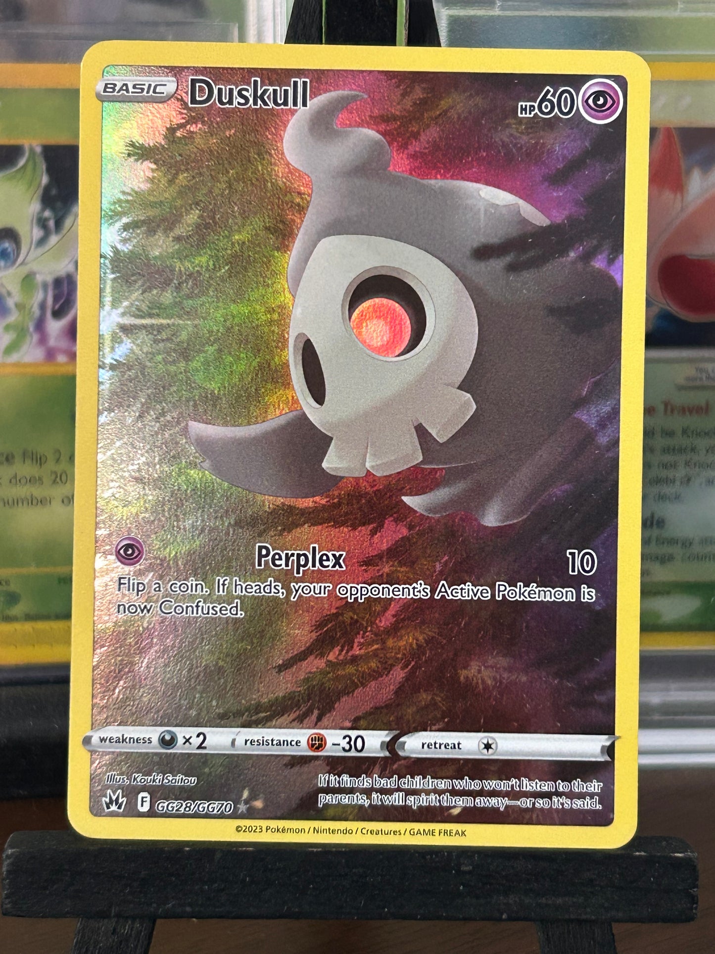 Duskull GG28/GG70 Crown Zenith Pokémon Card - English