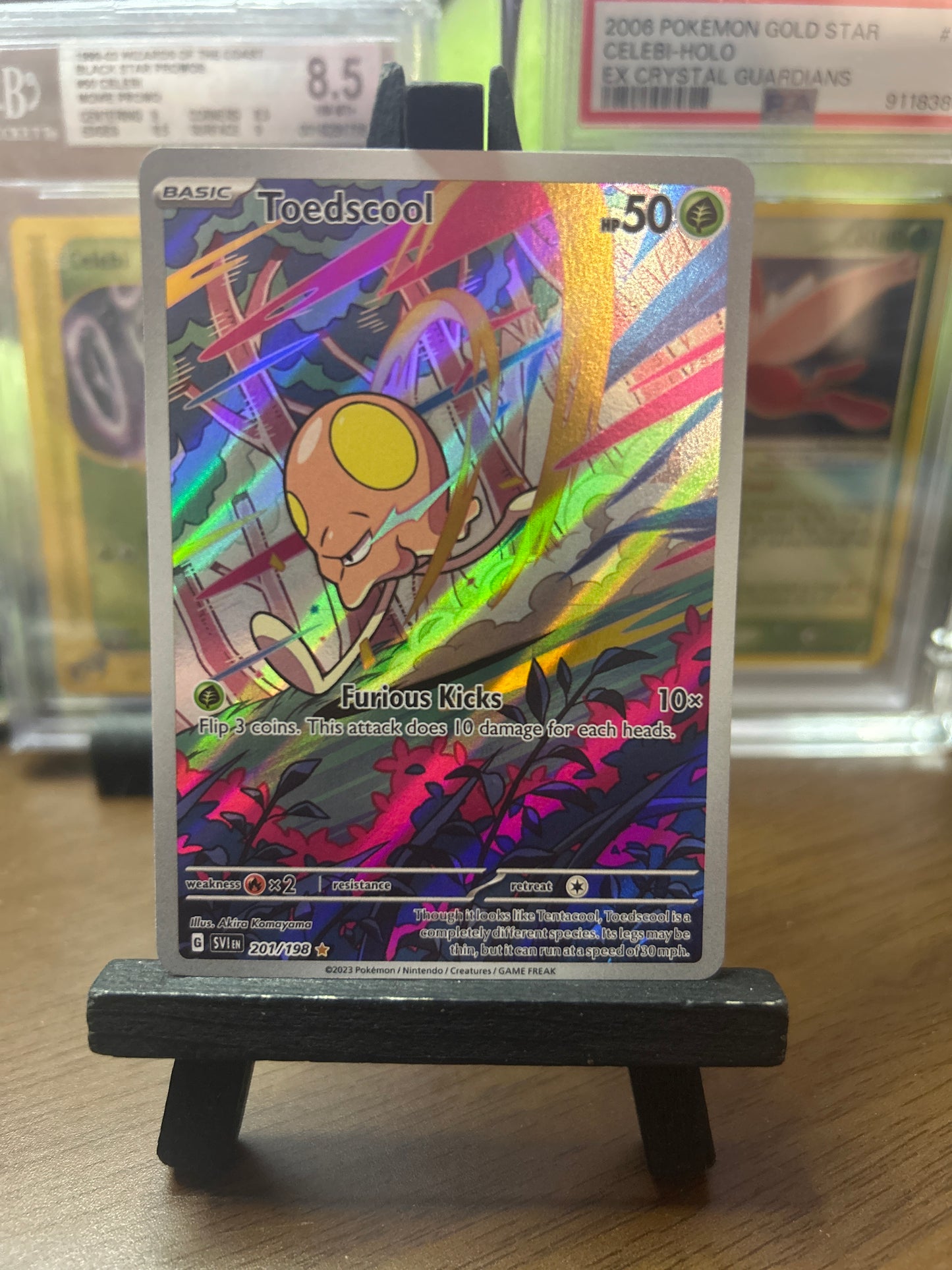Toedscool IR 201/198 Scarlet & Violet Base Pokémon Card - English