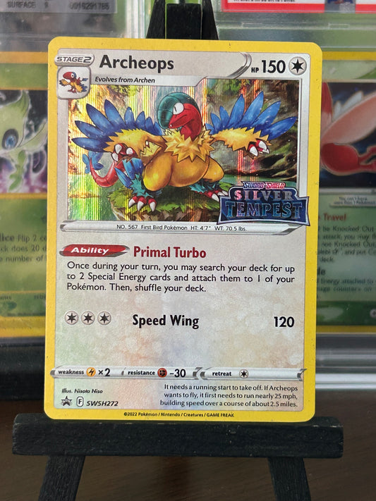 Archeops Black Star Promo SWSH272 Silver Tempest Pokémon Card - English