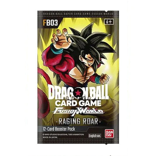 Dragon Ball Super CG: Fusion World Set 03 Raging Roar (FB03) Booster Pack