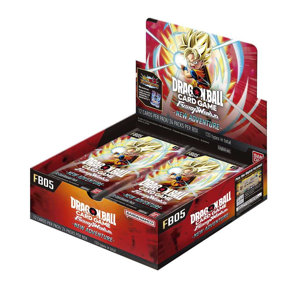 Dragon Ball Super CG: Fusion World Set 05 New Adventure (FB05) Booster Box