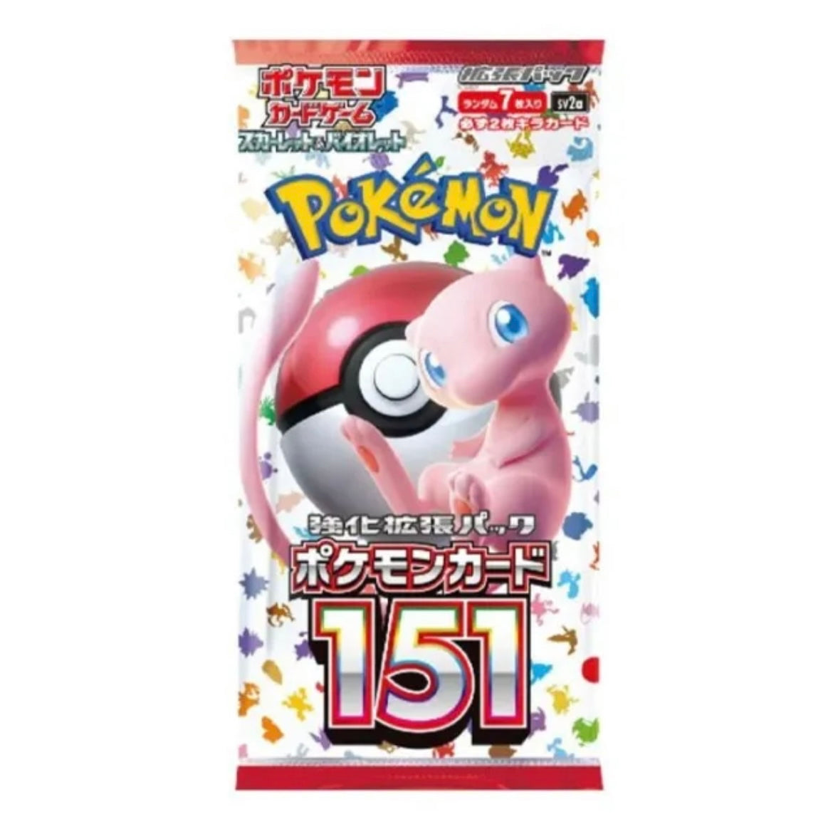 Pokemon 151 sv2a Korean Booster Pack