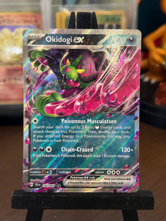 Okidogi EX 036/064 Shrouded Fable Pokémon Card - English