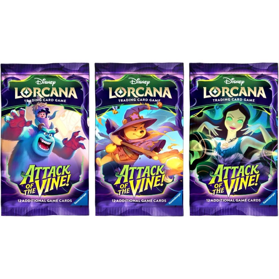 Disney Lorcana - Attack of the Vine Booster Pack Bundle