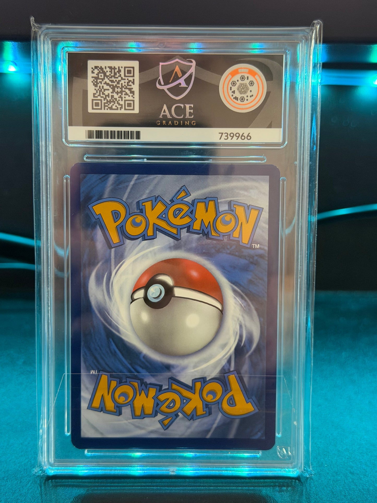 Team Rocket's Wobbuffet SVP 203 Black Star Promo - Mint 9 Ace Grading Card