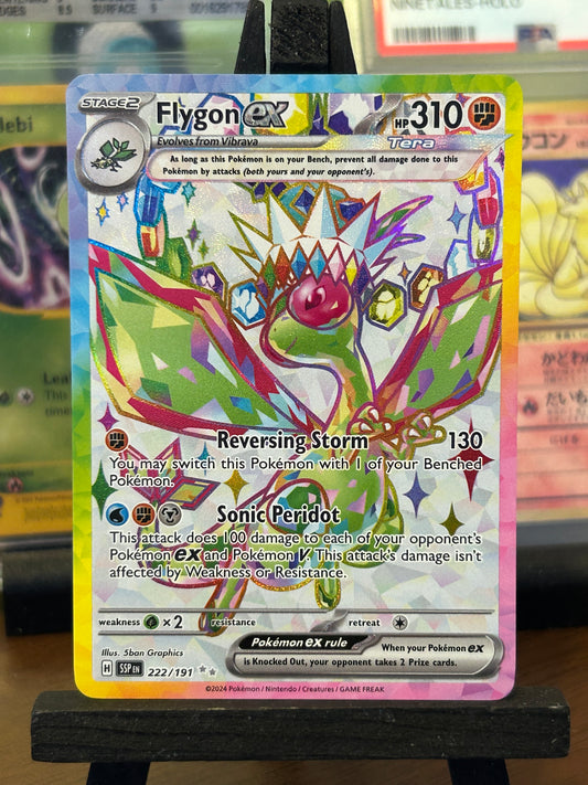 Flygon EX Full Art 222/191 Surging Sparks Pokémon Card - English