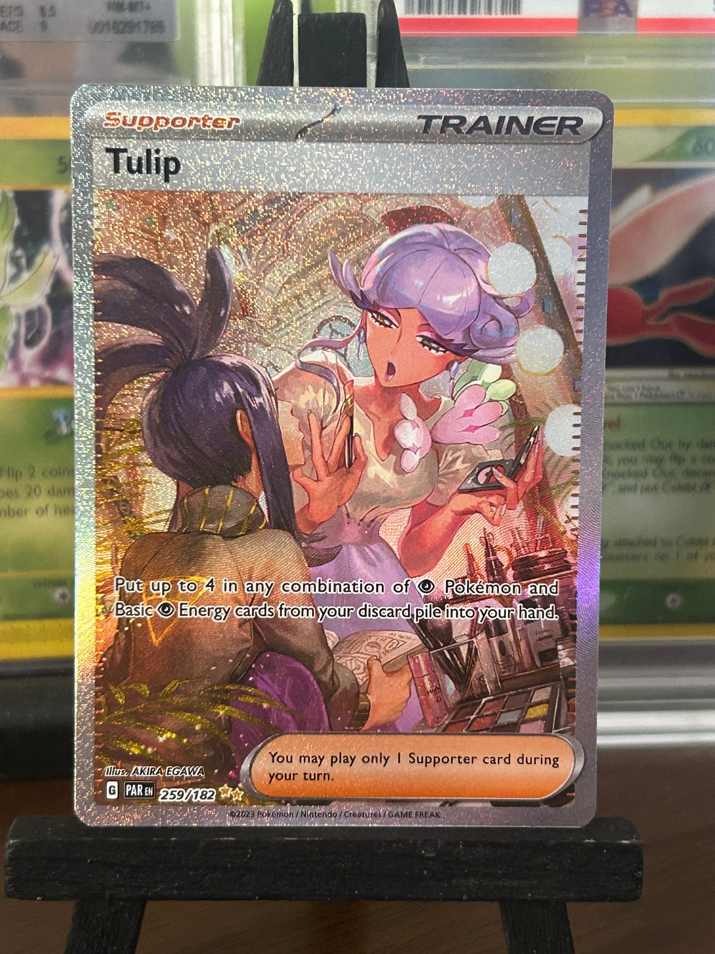 Tulip SIR 259/182 Paradox Rift Pokémon Card - English