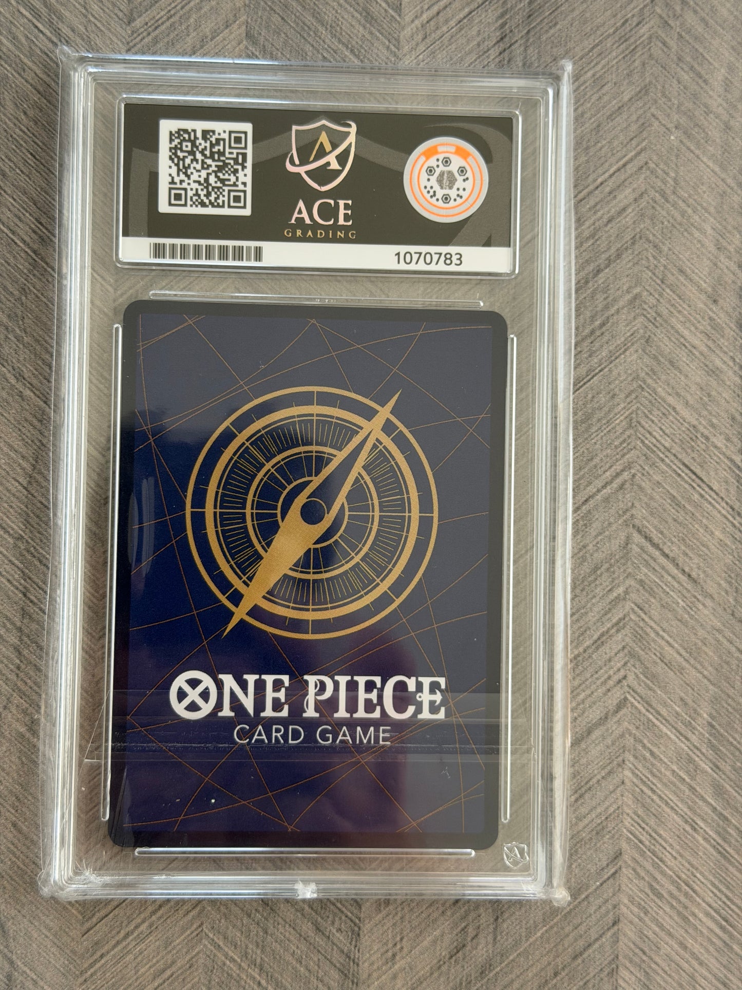 Smoker SP OP10-030 SR - Carrying on His Will - Gem Mint 10 Ace Grading Card