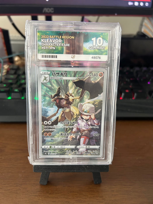 Kleavor CHR - Battle Region - 071/067 - Ace Grading - Gem Mint 10 Graded Card