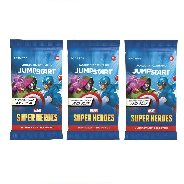 Magic: The Gathering: Marvel Super Heroes Jumpstart Booster Pack Bundle - PRE ORDER