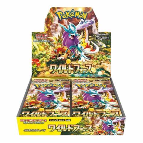 sv5k Wild Force Japanese Booster Box