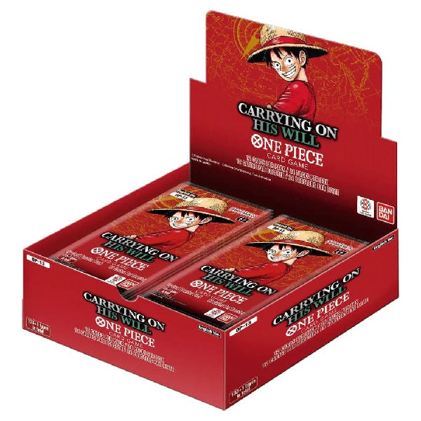 One Piece - Carrying On His Will (OP-13) Booster Box - PRE ORDER