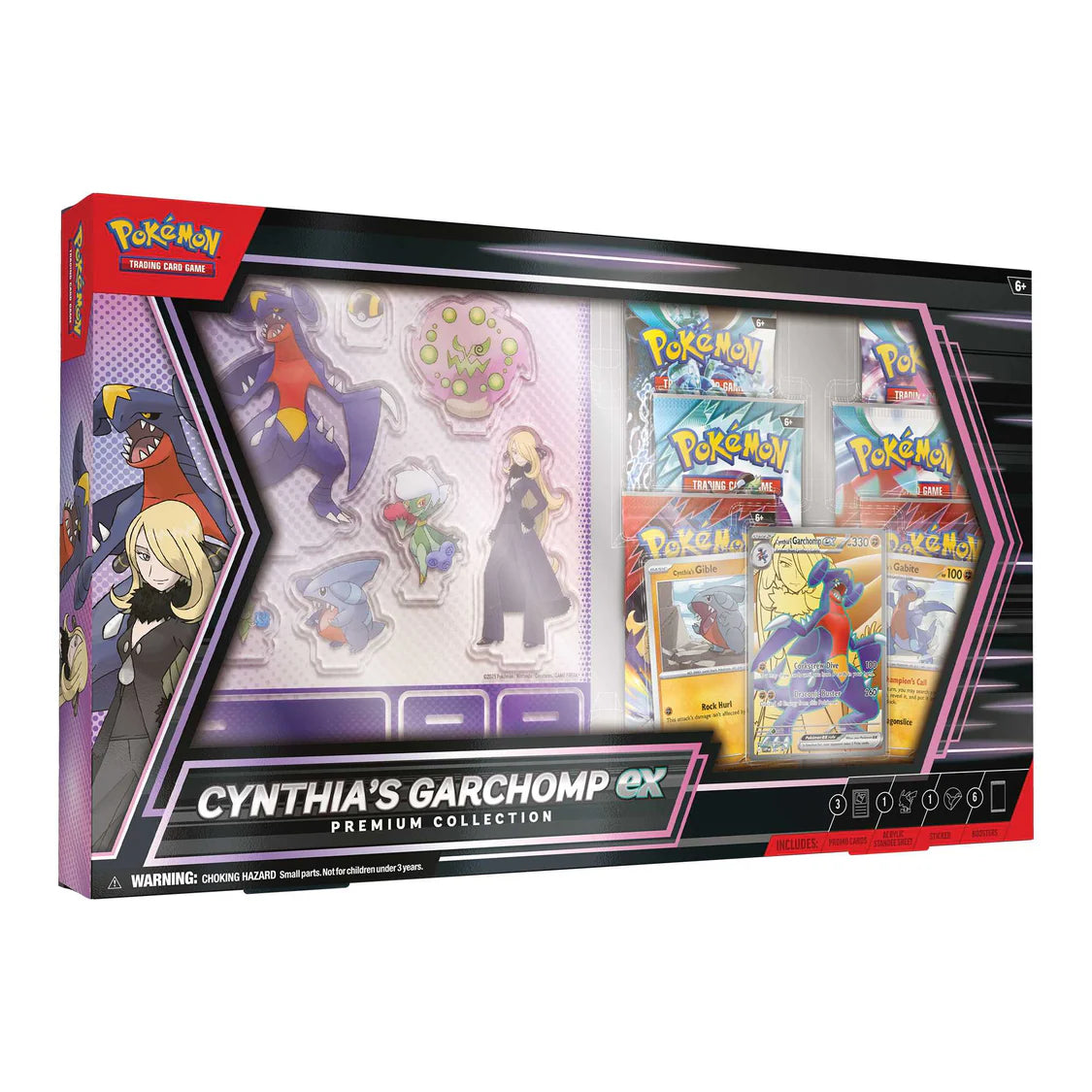Pokémon TCG: Cynthia's Garchomp ex Premium Collection Box