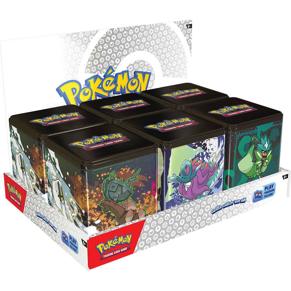 Pokémon TCG: Stacking Tins March 2025 - PRE ORDER