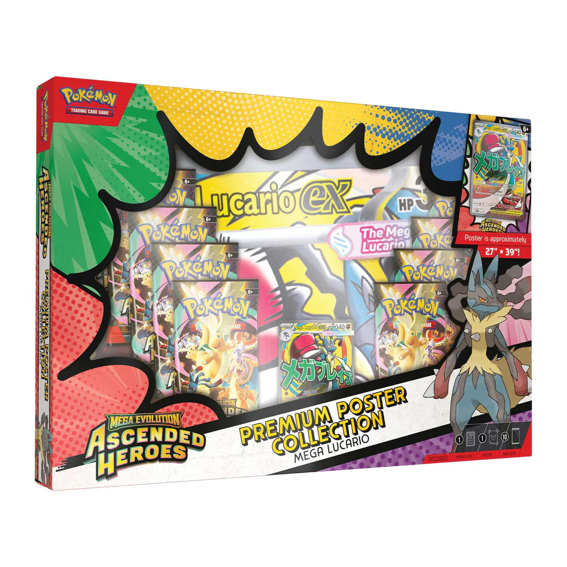 Opened Live on Twitch Only - Ascended Heroes Premium Poster Collection - PRE ORDER