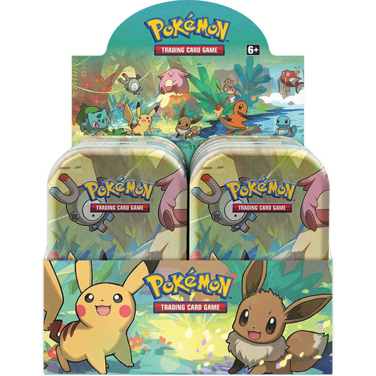 Pokémon TCG: Kanto Friends Mini Tin - OPENED LIVE ON TWITCH ONLY