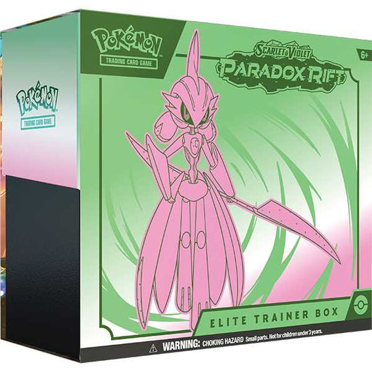 Paradox Rift Elite Trainer Box - Iron Valiant (Green & Pink)