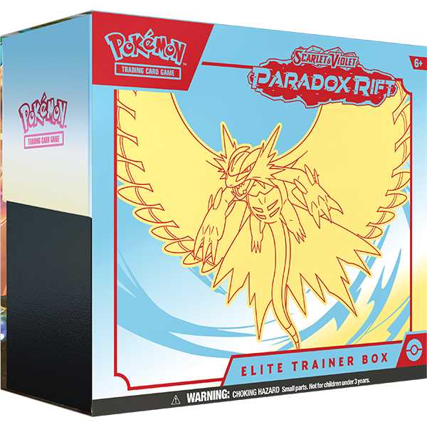 Paradox Rift Elite Trainer Box - Roaring Moon (Blue & Yellow)