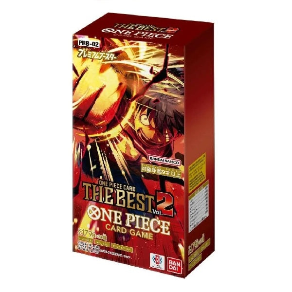 Japanese One Piece PRB-02 The Best vol.2 Booster Box