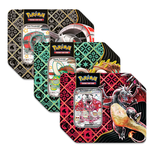Paldean Fates 5-Pack Booster Tin - Opened Live on Twitch Only