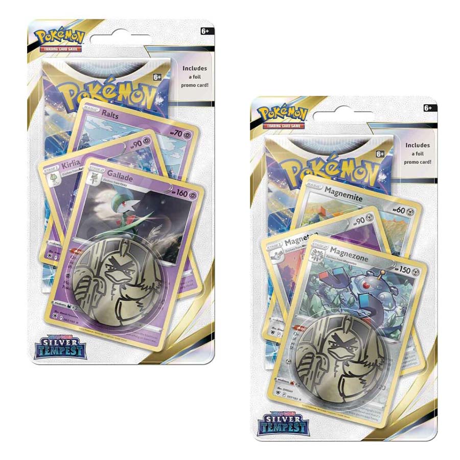 Silver Tempest Checklane Blister Pack - Opened Live on Twitch only