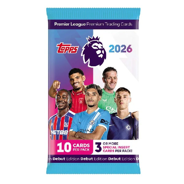 Topps Premier League 2025 26 Card Packet Bago s Breaks Topps Premier League 2025 26 Card Packet Bago s Breaks