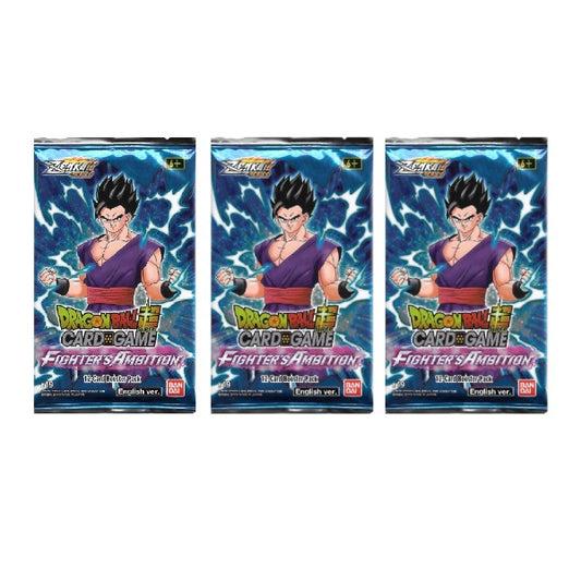 Dragon Ball Super CG: Zenkai Series Set 02 Fighter's Ambition (B19) Booster Pack Bundle