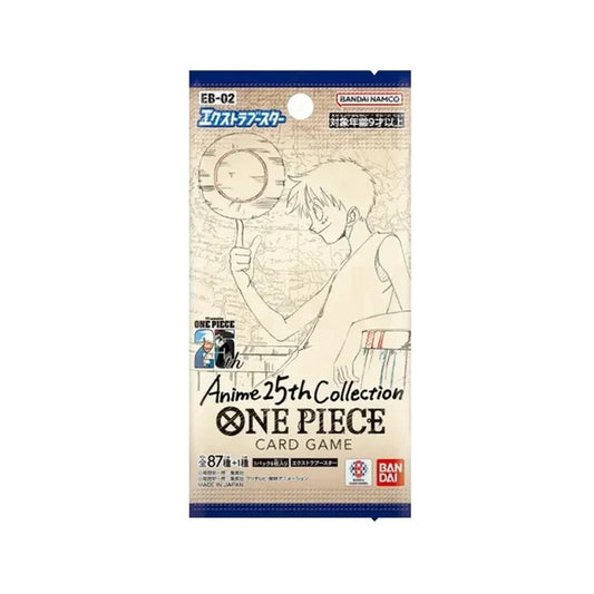 Japanese One Piece EB-02 Extra Booster Anime 25th Collection Booster Pack