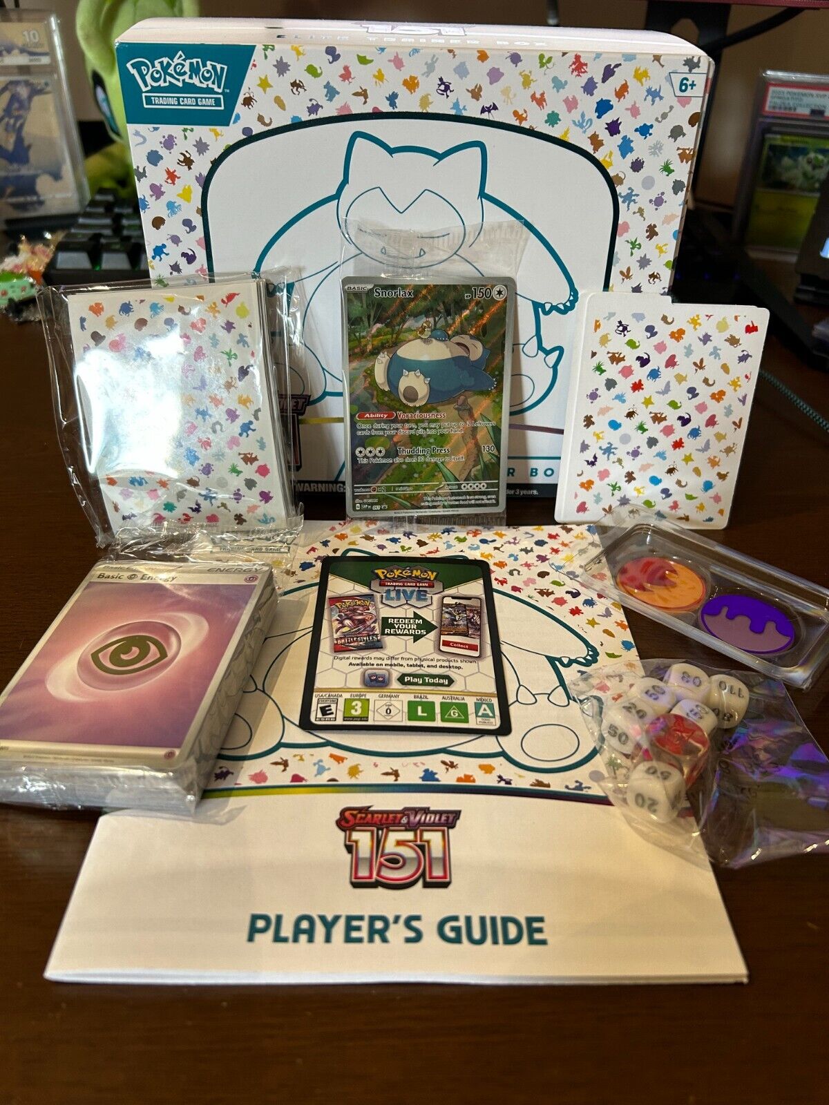 Opened Pokemon S&V 151 Elite Trainer Box (NO PACKS INC!!)