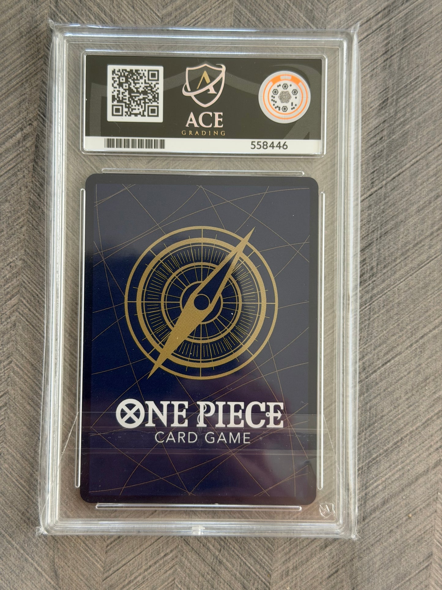 Sabo SP OP07-118 SP SEC - Carrying on His Will - NM-MT 8 Ace Grading Card