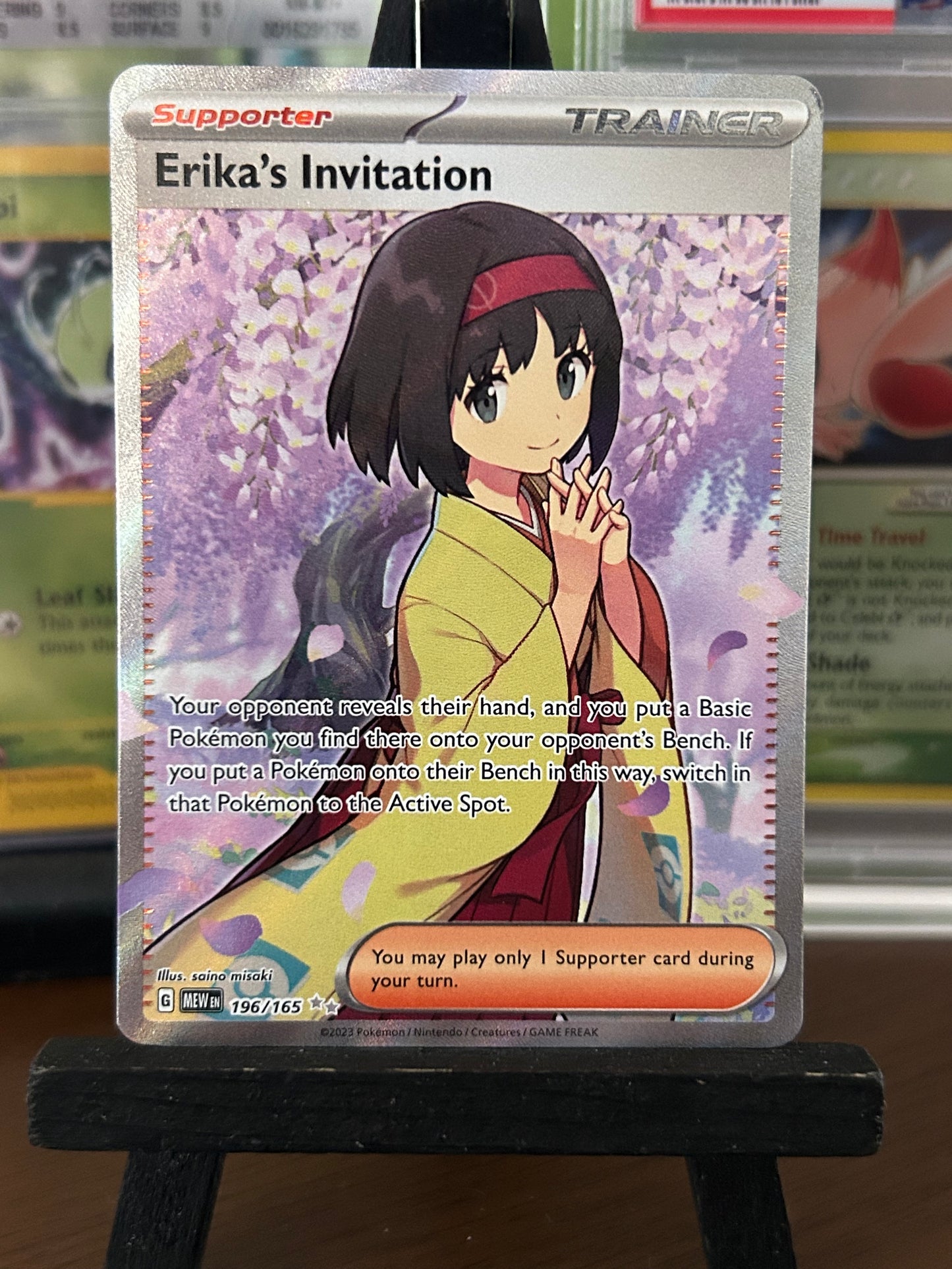 Erika's Invitation 196/165 Pokémon 151 Pokémon Card - English