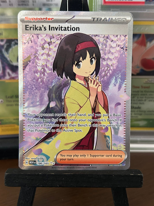 Erika's Invitation 196/165 Pokémon 151 Pokémon Card - English