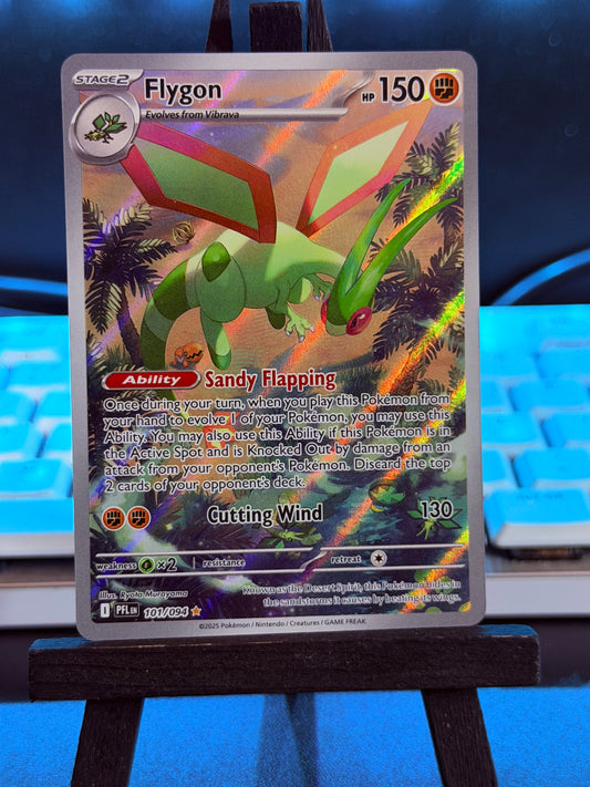 Flygon Illustration Rare 101/094 Phantasmal Flames Pokémon Card - English