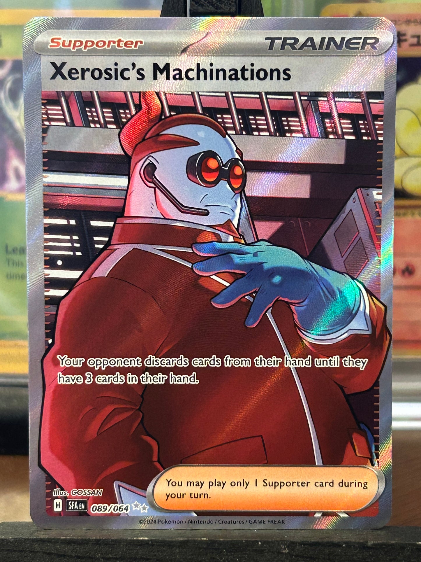 Xerosic's Machinations 089/064 Shrouded Fable Pokémon Card - English